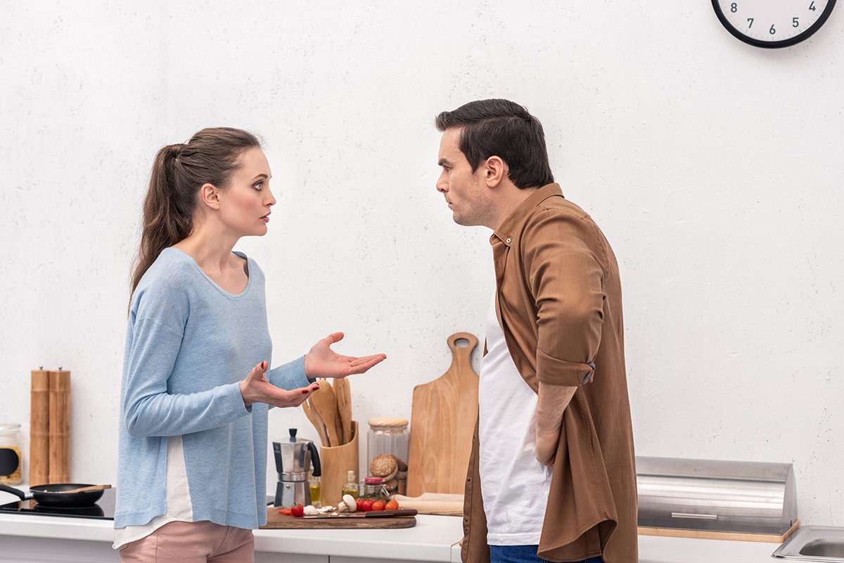 Employee experiencing workplace discrimination based on national origin during confrontation with manage